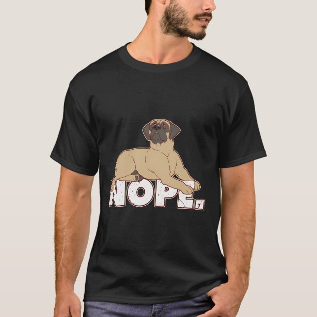 T-shirt Drôle Mastiff cadeau Français Mastiff (Devant)