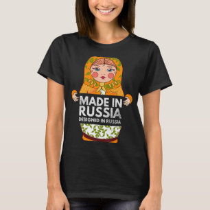 T-shirt Drôle Matryoshka nid poupée Stoppant Dol Russe