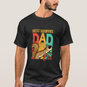 T-shirt Drôle meilleur écureuil papa jamais écureuil papa