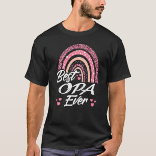 T-shirt Drôle Meilleur Opa jamais Rainbow Fête des pères P