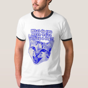T-shirt Drôle mème de chat grincheux pour kitty et amoureu