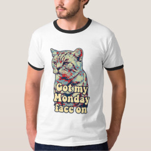 T-shirt Drôle mème de chat mignon pour les amoureux de les