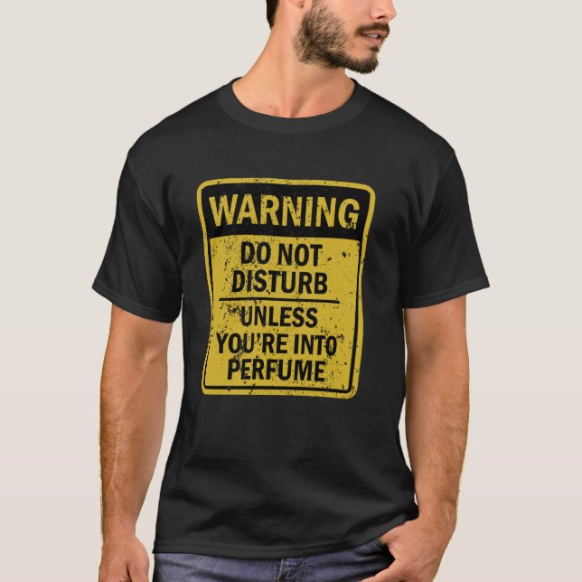 T-shirt Drôle Mème De Plaisanterie De Parfum Pour Hommes F (Devant)