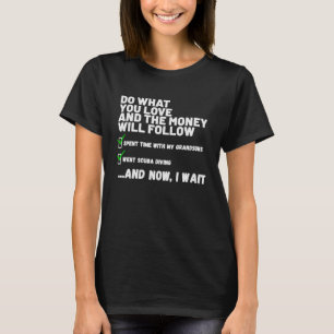 T-shirt Drôle Mens Femmes Chrétiennes Prié Est Passé Scuba
