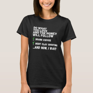 T-shirt Drôle Mens Filles Chrétienne Prié Vent Clay Shoot