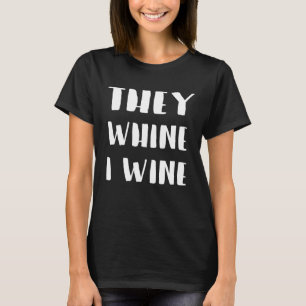 T-shirt Drôle Mère Père Vin Boire Ils Whirent Je Vins