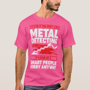 T-shirt Drôle Metal Détection Detectorist Cadeau