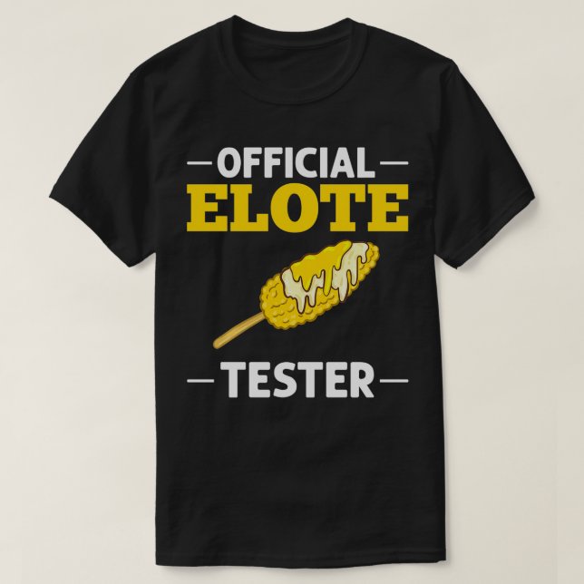 T-shirt Drôle mexicain Recette alimentaire 4 (Design devant)