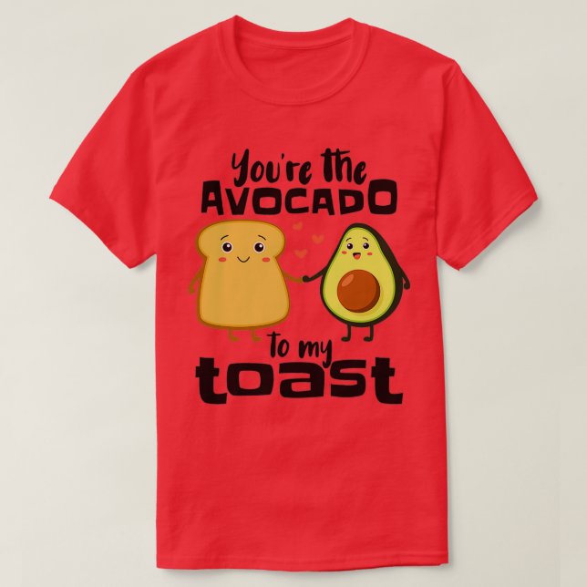 T-shirt Drôle Mexique Avocado Toast (Design devant)