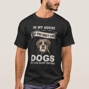 T-shirt Drôle mignon Adorable Boxer Chien race Design Avec