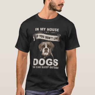 T-shirt Drôle mignon Adorable Boxer Chien race Design Avec