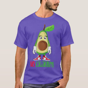 T-shirt Drôle mignon Avocado Guacamole No Cilantro