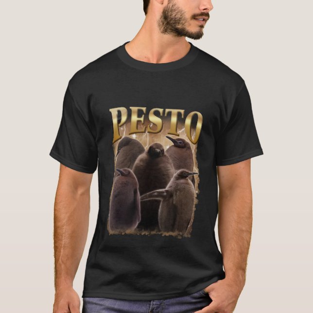 T-shirt Drôle mignon Pesto Baby Pesto The Penguin Bootleg (Devant)