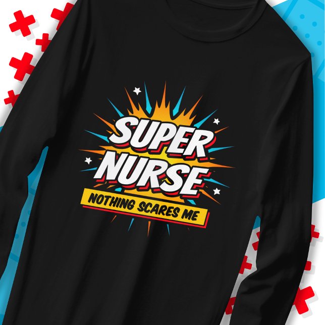 T-shirt Drôle mignon Sarcastique Superhero Infirmière Appr (Créateur téléchargé)