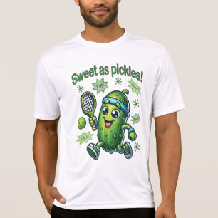 T-shirt Drôle mignon sucré comme chatons Pickleball