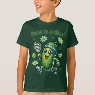 T-shirt Drôle mignon sucré comme chatons Pickleball
