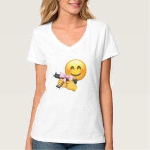 T-shirt Drôle, Mignonne, Emoji