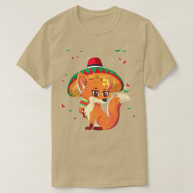 T-shirt Drôle Mignonne Pour Cinco De Mayo 2021 (Design devant)