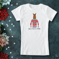 Drôle moche de Noël Swete Llama Lover