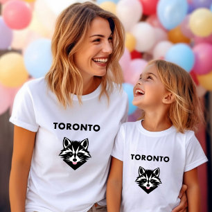 T-Shirt Drôle Mocking Toronto Raccoon Couleur claire
