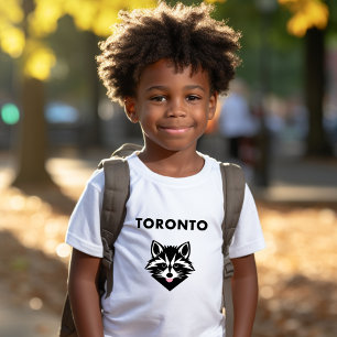 T-shirt Drôle Mocking Toronto Raccoon Couleur claire