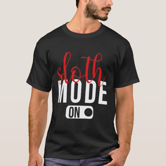 T-shirt Drôle mode de fente pour devis couché sur le Cool  (Devant)