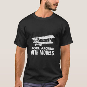 T-shirt Drôle Modèle Rc Avion Prop Plane Pilote Cadeau