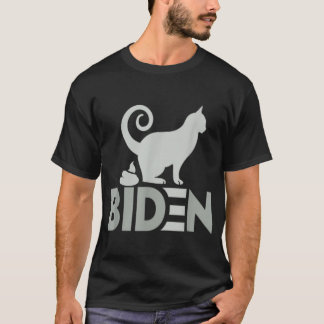 T-shirt drôle Mon chat déteste joe Biden I Love My Cat Ant