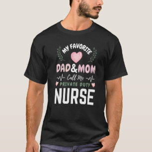 T-shirt Drôle Mon Papa Maman Préféré Nous Appellent Garde