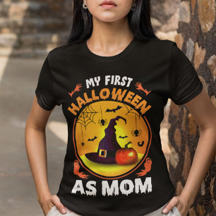 T-shirt Drôle Mon Premier Halloween Comme Maman