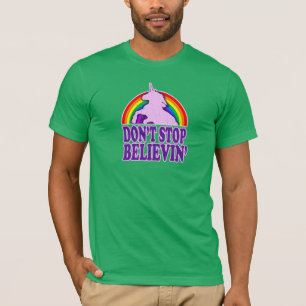 T-shirt Drôle n'arrêtez pas la licorne de Believin