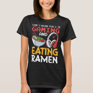 T-shirt Drôle ne peut pas vous entendre Je suis Jeu et Man