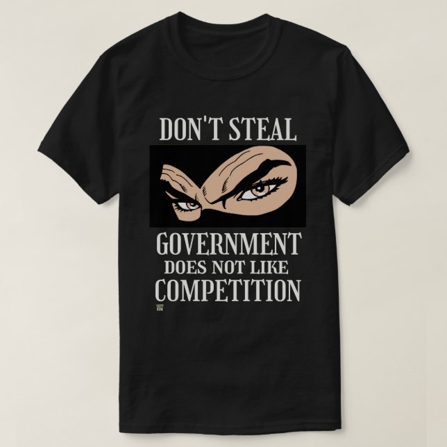 T-shirt drôle "NE VOLONS PAS...1" (Design devant)