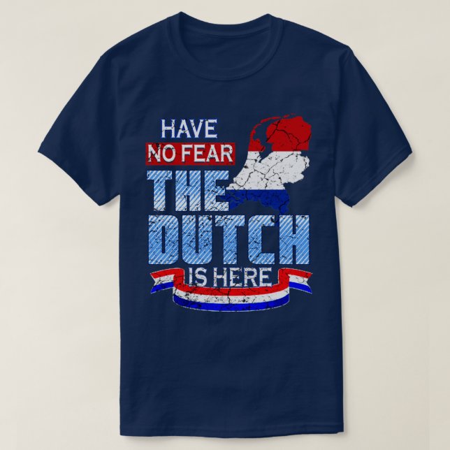 T-shirt Drôle néerlandais (Design devant)