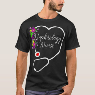 T-shirt Drôle Néphrologie Dialyse Néphrologiste du rein