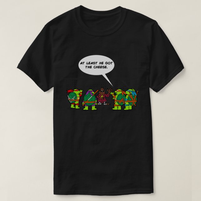 T-shirt Drôle Ninjas Hilarious Turtle Rat Trap (Design devant)