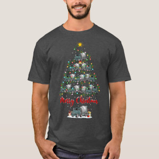 T-shirt Drôle Noël Correspondant Père Noël Cement Mier Cam