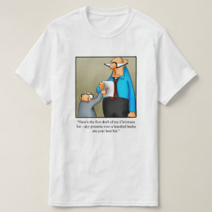 T-shirt Drôle Noël "La Liste" Cadeau Tee - shirt Humour