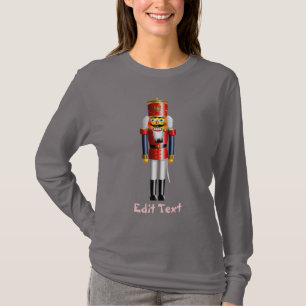 T-shirt Drôle Nutcracker Toile Soldier Cartoon
