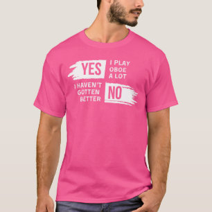 T-shirt Drôle Oboe Player Slogan Tee pour les mélomanes