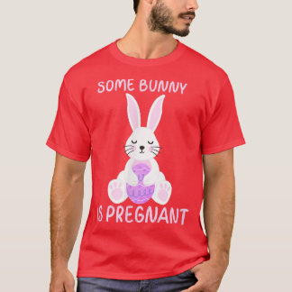 T-shirt Drôle OEuf de Pâques Faire-part de grossesse Révél