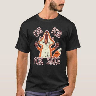 T-shirt Drôle oh pour le classique de saké de Fox