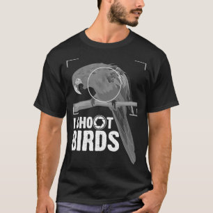 T-shirt Drôle Oiseau Photographie Cadeau Mignonne Photogra