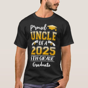 T-shirt Drôle Oncle Fier D'Un Cl De 2025 8E Gradua