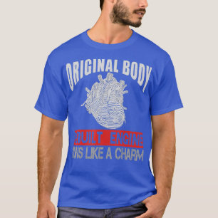 T-shirt Drôle Open Heart Bypass Chirurgie Récupération Obt