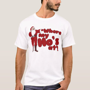 T-shirt Drôle où mon héros est à Père Noël