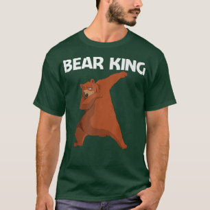 T-shirt Drôle Ours Cadeau Pour Hommes Papa Garçons Ours