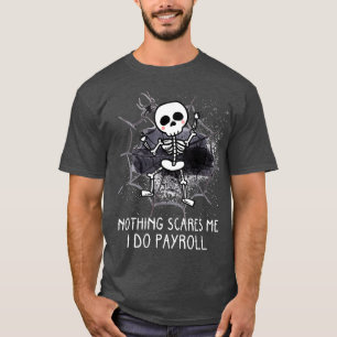 T-shirt Drôle Paie Halloween Costume Ressources Humaines