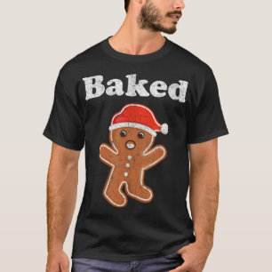 T-shirt Drôle pain d'épice homme cuit biscuit Cuisine bisc