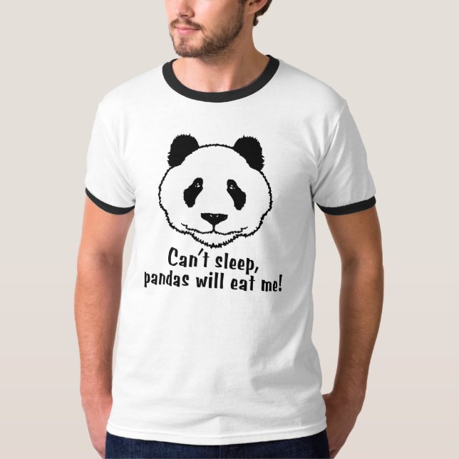 T-shirt Drôle Panda (Devant)